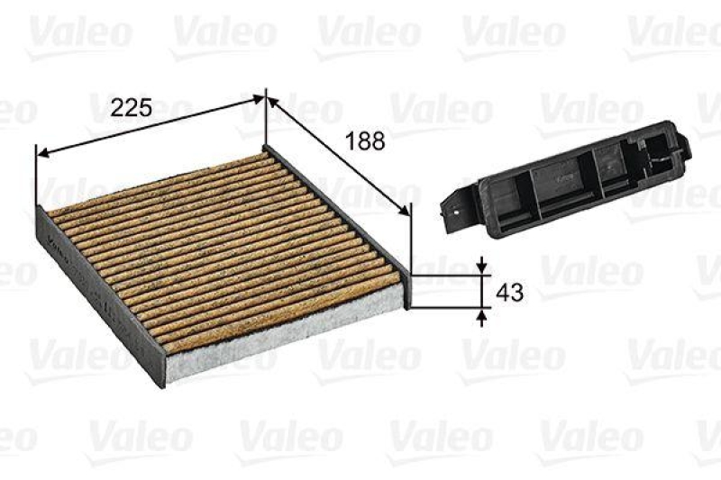 VALEO 701030 Innenraumfilter (Polyphenol)