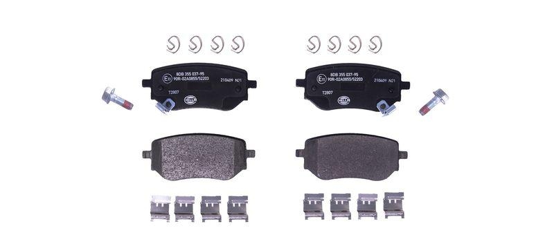 HELLA 8DB 355 037-951 Scheibenbremsbelagsatz