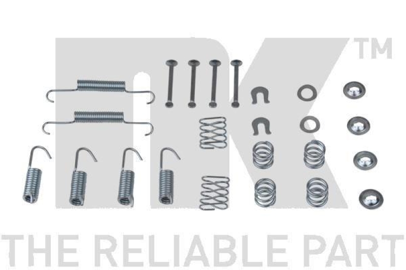 NK 79190010 Zubehörsatz, Bremsbacken für CITR, MAZ, MITSU, PEUG, SUBARU