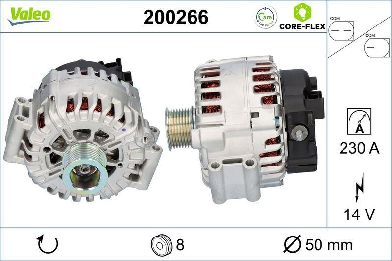 VALEO 200266 Generator - CORE-FLEX - BMW X6