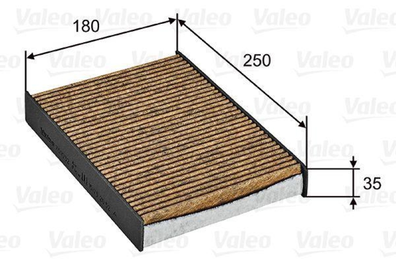 VALEO 701032 Innenraumfilter (Polyphenol)