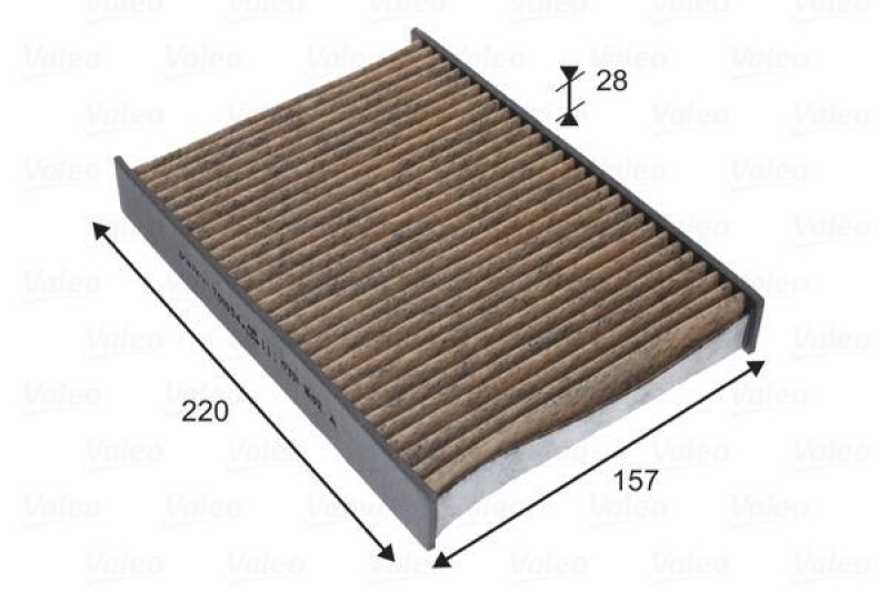 VALEO 701034 Innenraumfilter (Polyphenol)