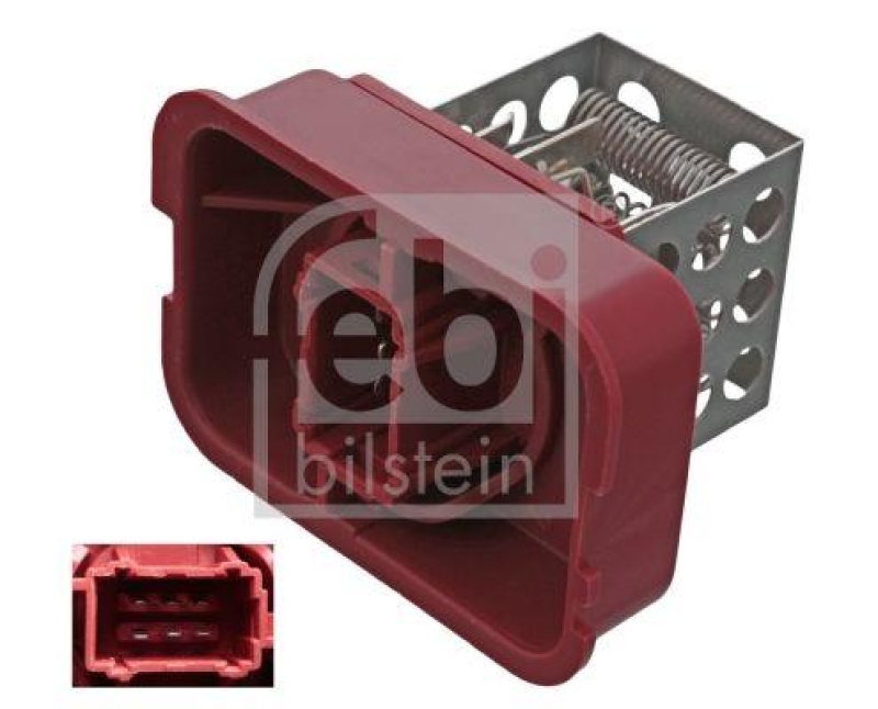 FEBI BILSTEIN 48926 Widerstand für Innenraumgebläse für Opel