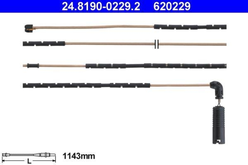 ATE 24.8190-0229.2 Warnkontakt für BMW Z4 Roadster (03-)