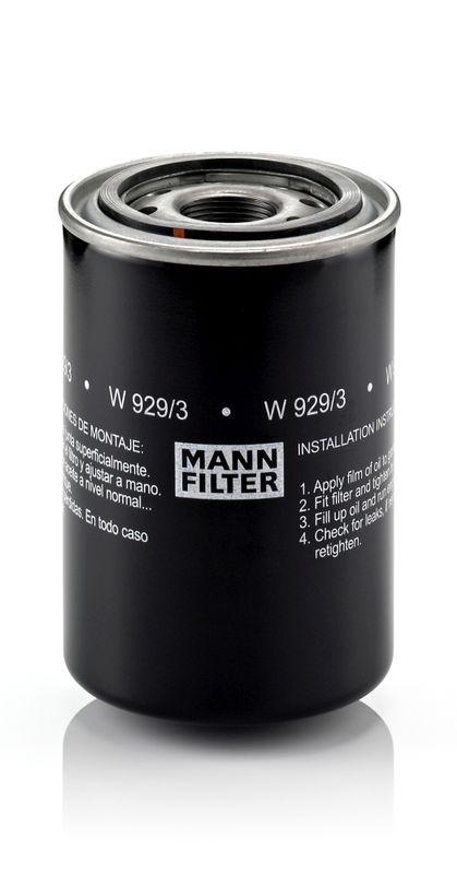 MANN-FILTER W 929/3 Ölfilter