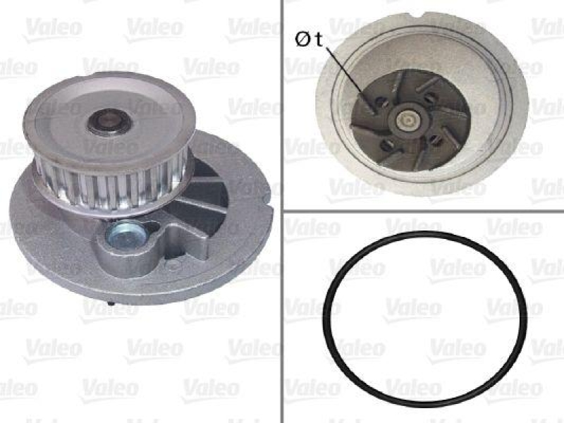 VALEO 506703 Wasserpumpe OPEL, VAUXHALL GM ASTRA