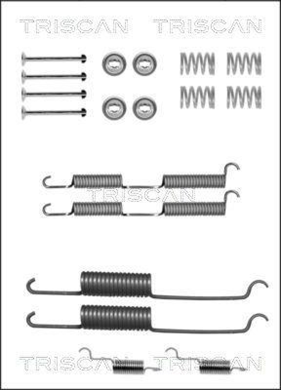 TRISCAN 8105 232556 Montagesatz F. Bremsbacken für Mercedes Mb100D