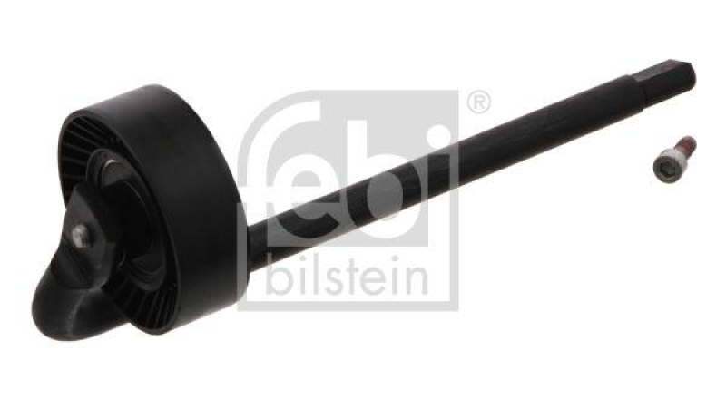 FEBI BILSTEIN 34474 Umlenkrolle mit Halter, für Keilrippenriemen für VW-Audi