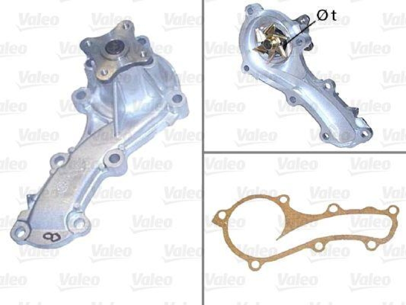 VALEO 506705 Wasserpumpe NISSAN NISSAN ALMERA