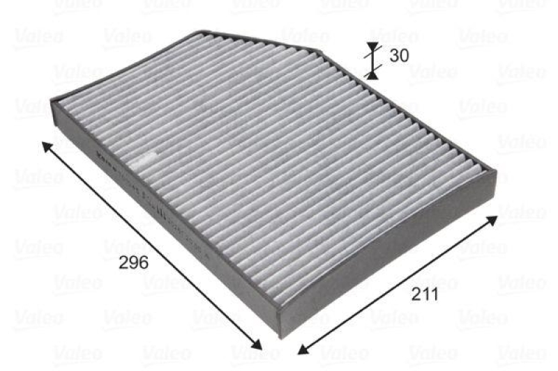 VALEO 701045 Innenraumfilter (Polyphenol)