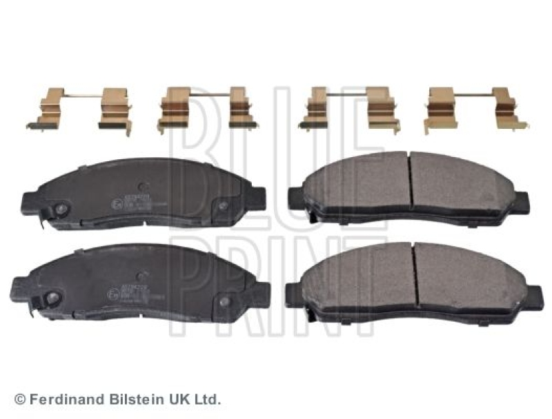 BLUE PRINT ADZ94229 Bremsbelagsatz mit Befestigungsmaterial f&uuml;r Isuzu