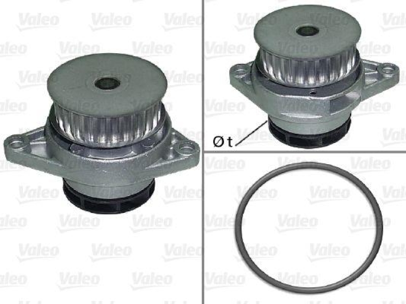 VALEO 506706 Wasserpumpe AUDI, SEAT, VOLKSWAGEN AUDI