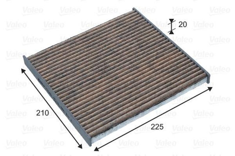 VALEO 701046 Innenraumfilter (Polyphenol)