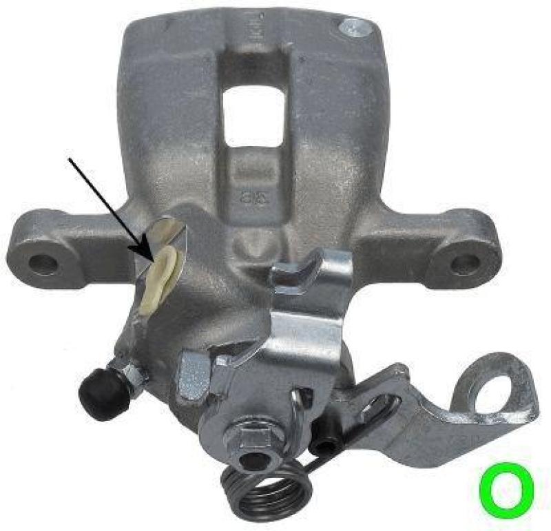 HELLA 8AC 355 382-101 Bremssattel für OPEL