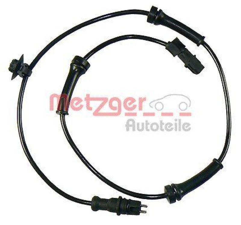 METZGER 0900314 Sensor, Raddrehzahl für RENAULT VA links/rechts