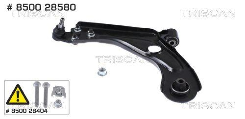 TRISCAN 8500 28580 Querlenker für Peugeot 3008, 5008