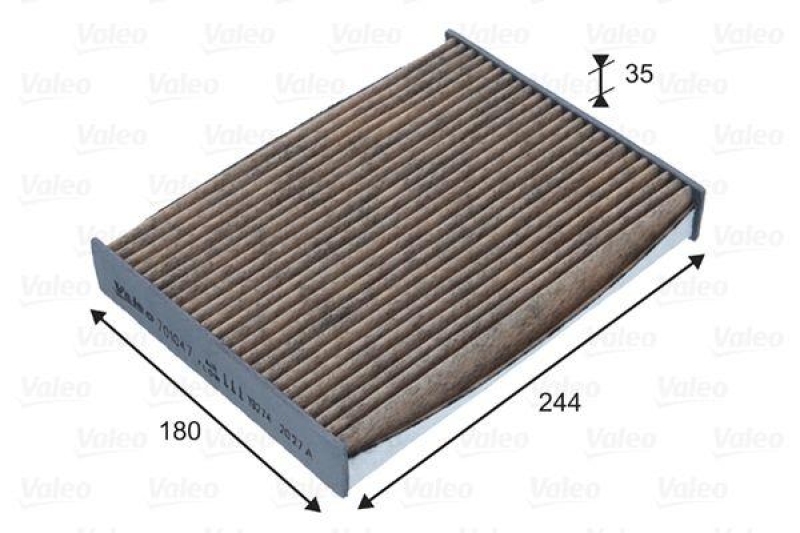 VALEO 701047 Innenraumfilter (Polyphenol)