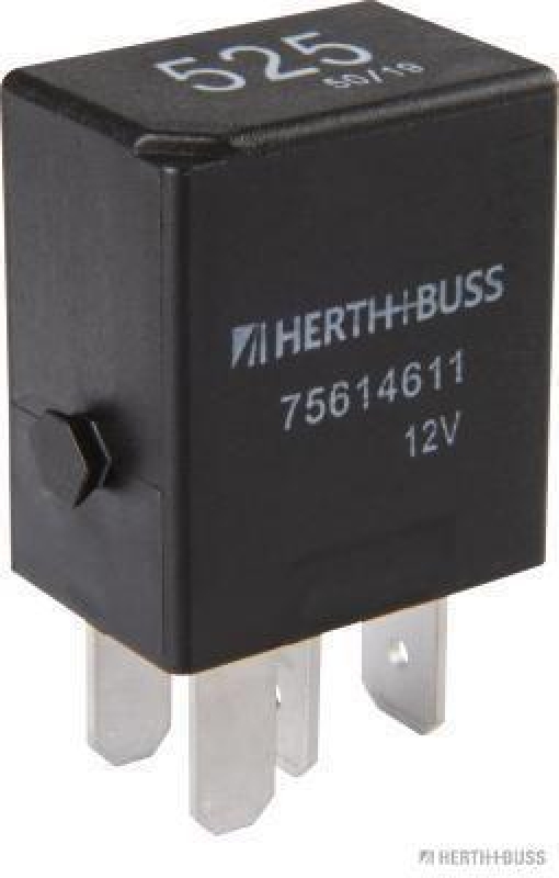 HERTH+BUSS 75614611 Multifunktionsrelais 12V, 10 A, 4 pins, Halbleiterrelais