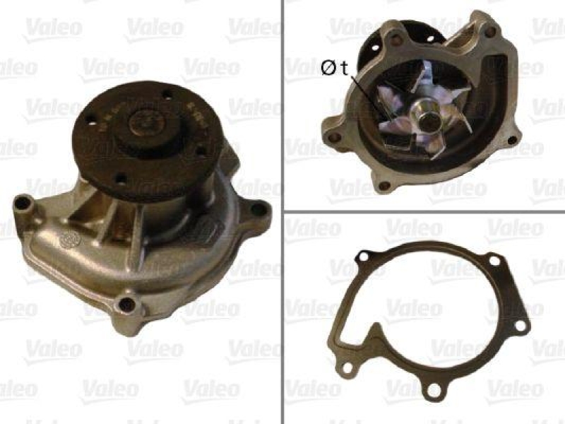 VALEO 506708 Wasserpumpe TOYOTA Yaris