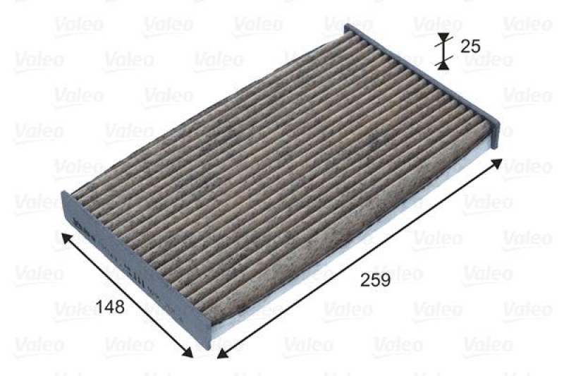 VALEO 701049 Innenraumfilter (Polyphenol)