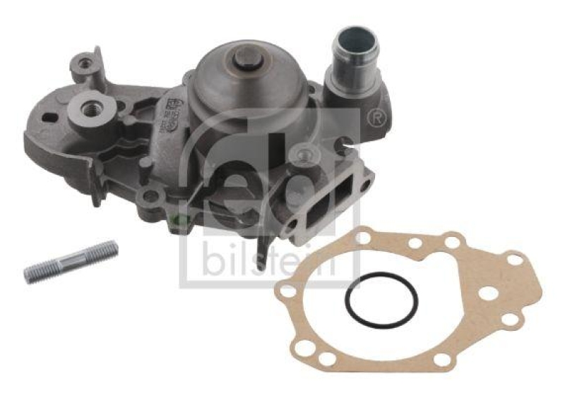 FEBI BILSTEIN 21241 Wasserpumpe mit Bolzen, Dichtung und Dichtring f&uuml;r Renault