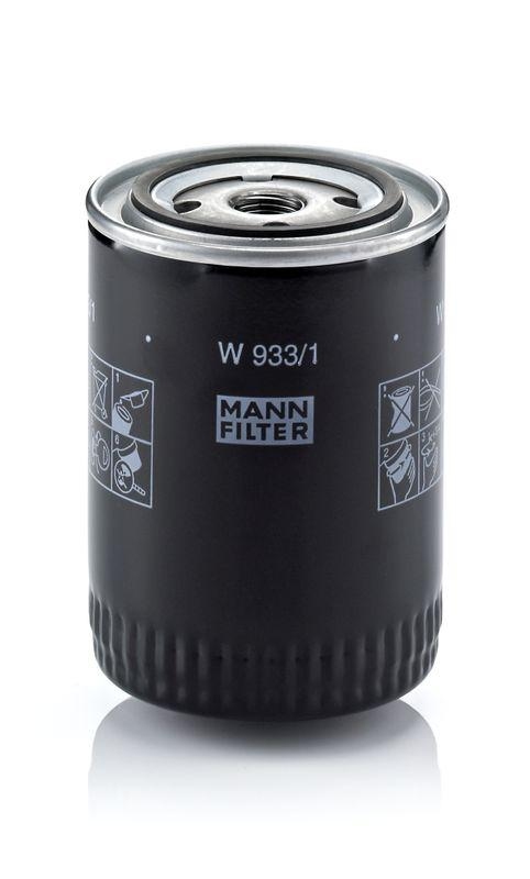 MANN-FILTER W 933/1 Ölfilter für Nissan