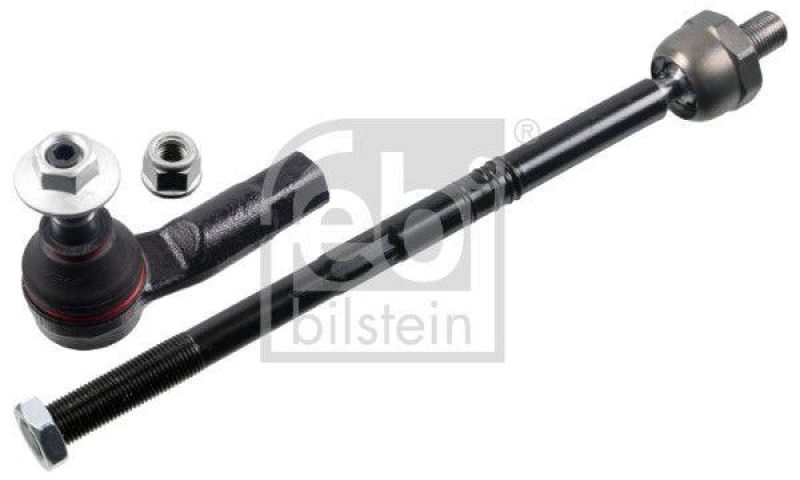 FEBI BILSTEIN 186560 Spurstange mit Endstück, Mutter und Sicherungsmutter für VW-Audi