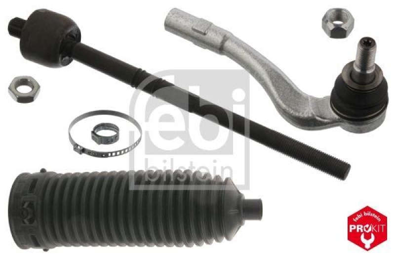 FEBI BILSTEIN 44694 Spurstange mit Lenkmanschettensatz für Mercedes-Benz