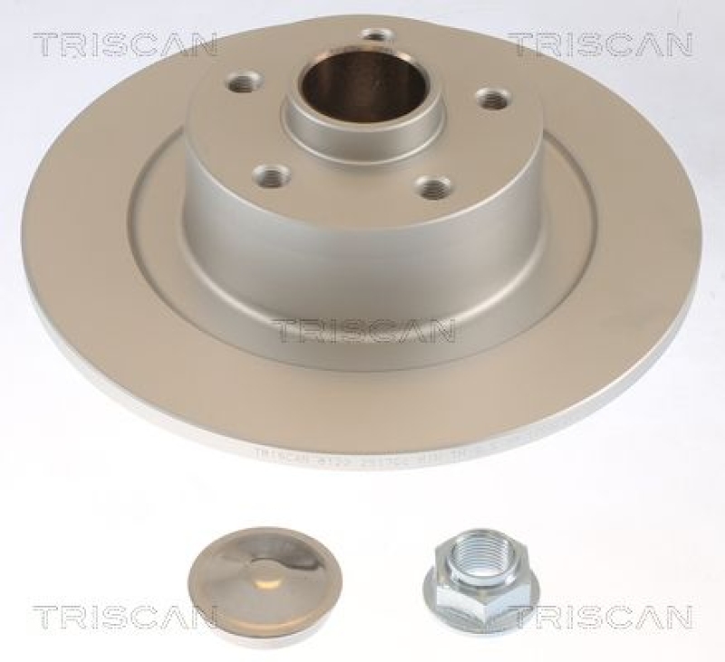 TRISCAN 8120 25170c Bremsscheibe Hinten, Coated für Renault