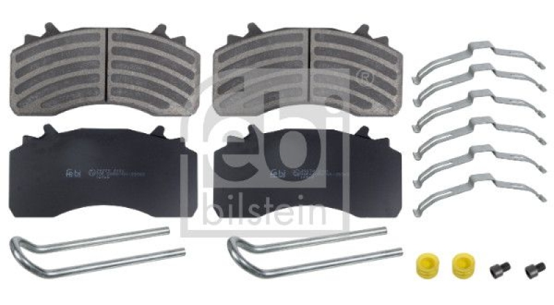 FEBI BILSTEIN 16968 Bremsbelagsatz für M A N