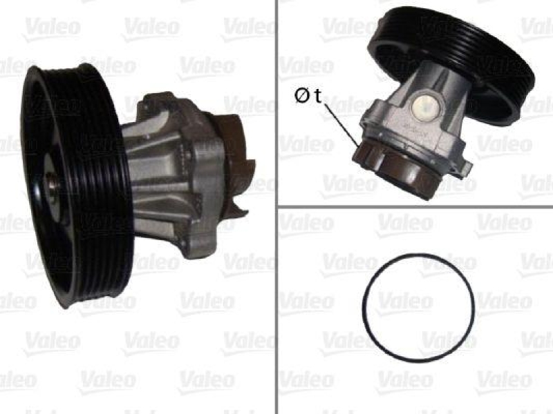 VALEO 506716 Wasserpumpe ALFA ROMEO, CHRYSLER, FIAT,