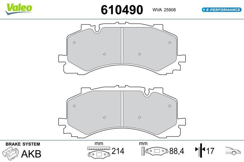 VALEO 610490 SBB-Satz - EV