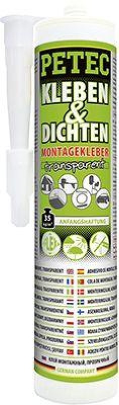 PETEC 94929 Kleben & Dichten Montagekleber transparent 290ml