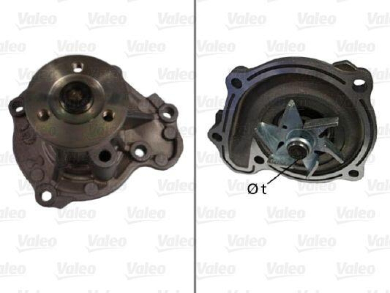 VALEO 506717 Wasserpumpe NISSAN Micra III, Note