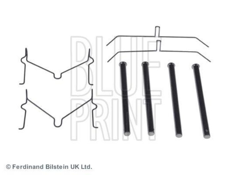 BLUE PRINT ADT348611 Zubehörsatz für Bremsbelagsatz für TOYOTA