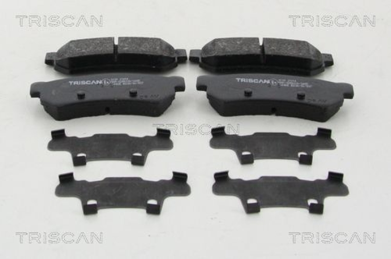 TRISCAN 8110 21014 Bremsbelag Hinten für Chevrolet