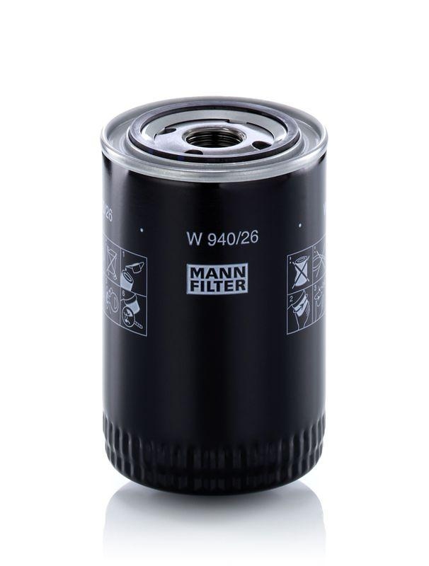 MANN-FILTER W 940/26 &Ouml;lfilter f&uuml;r Land Rover