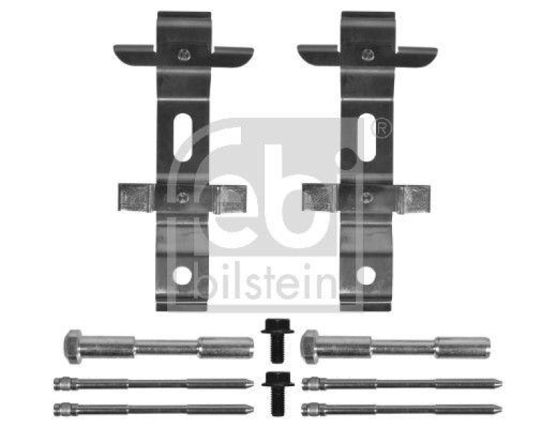 FEBI BILSTEIN 182151 Zubehörsatz für Bremsbelagsatz für Gebrauchsnr. für Befestigungssatz