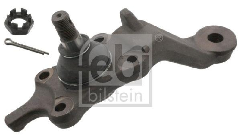 FEBI BILSTEIN 43096 Traggelenk mit Kronenmutter und Splint für TOYOTA