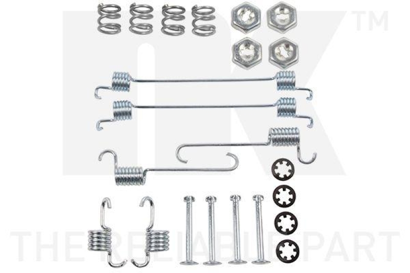 NK 7919650 Zubehörsatz, Bremsbacken für CITROEN, PEUGEOT