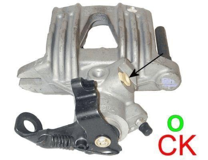 HELLA 8AC 355 382-351 Bremssattel für OPEL