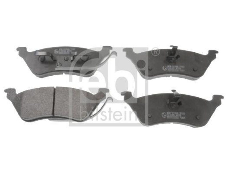 FEBI BILSTEIN 116318 Bremsbelagsatz für Chrysler