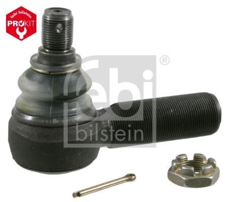 FEBI BILSTEIN 18339 Spur- / Lenkstangenendstück mit Kronenmutter und Splint für Volvo