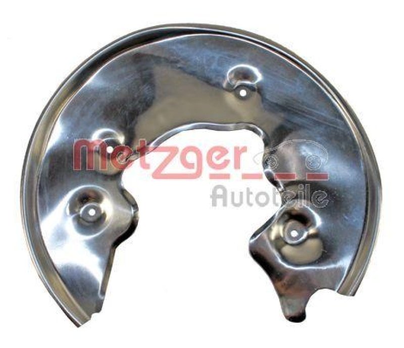 METZGER 6115077 Spritzblech, Bremsscheibe für AUDI HA links