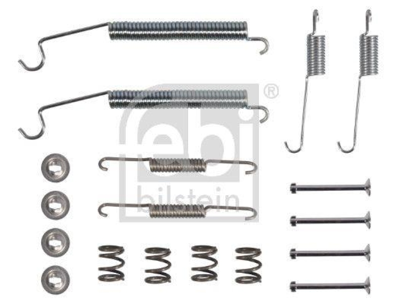 FEBI BILSTEIN 182157 Zubehörsatz für Bremsbacken für Gebrauchsnr. für Befestigungssatz