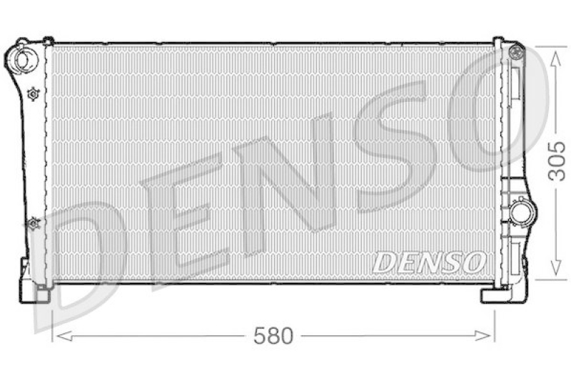 DENSO DRM09104 Kühler FIAT PUNTO (188) 1.3 JTD 16V (2003 - )