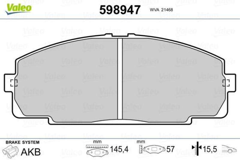 VALEO 598947 SBB-Satz PREMIUM