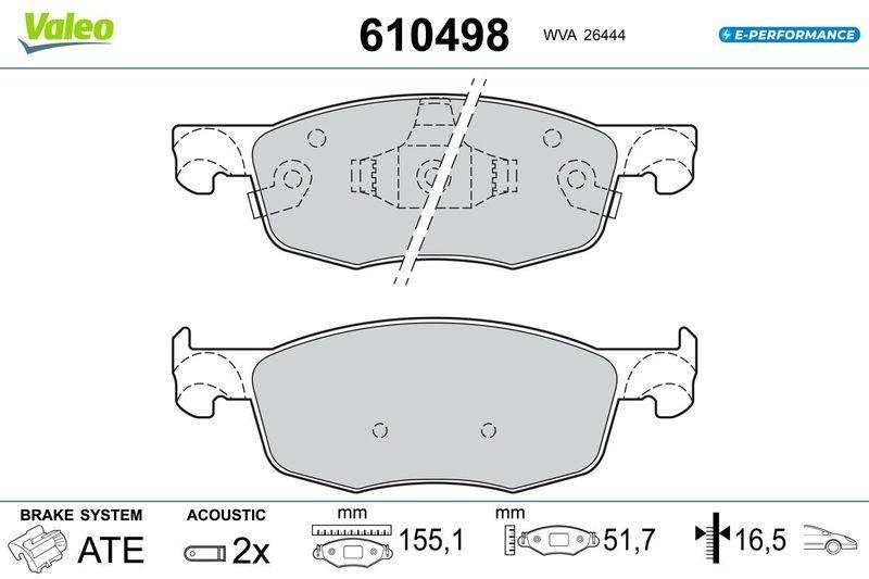 VALEO 610498 SBB-Satz - EV