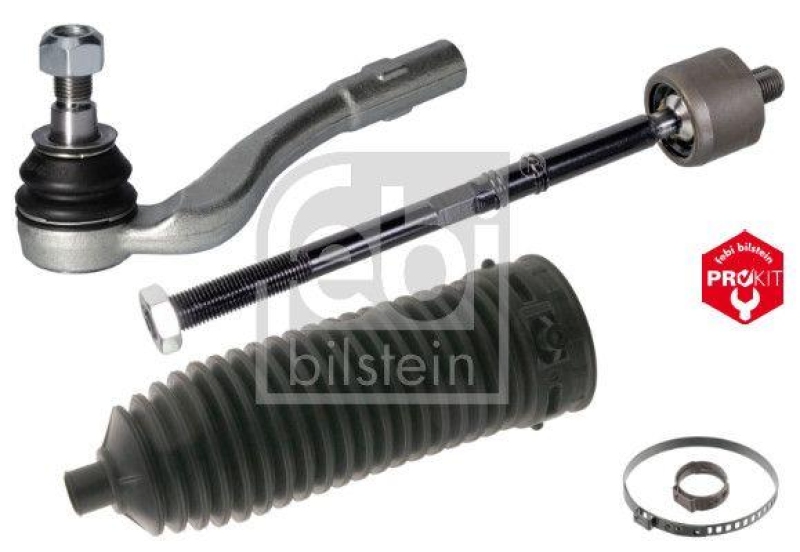 FEBI BILSTEIN 40166 Spurstange mit Lenkmanschettensatz für Mercedes-Benz