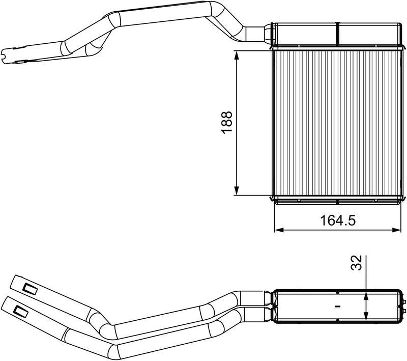 VALEO 812367 Warmetauscher FORD FOCUS II